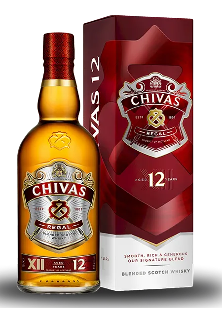 Виски Chivas Regal 12 лет 0.5л (Шотландия).