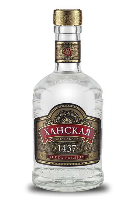 Водка Ханская 0.5л